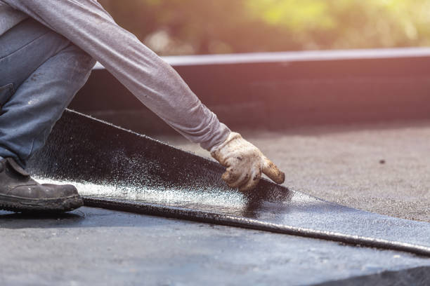 Professional Exterior Waterproofing technician working in Union Springs, AL